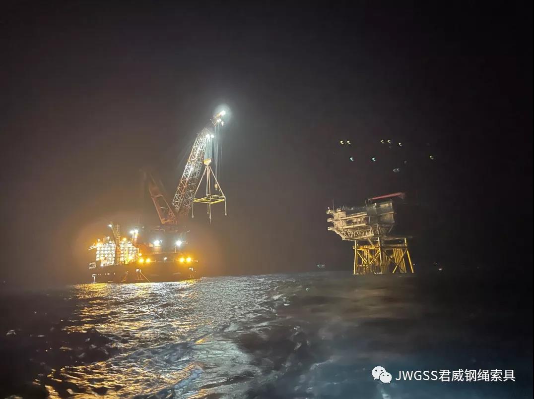 3300T 海上升压站吊装 3300T 海上升压站吊装
